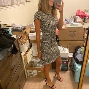 Alice + Olivia Tweed Mini Dress